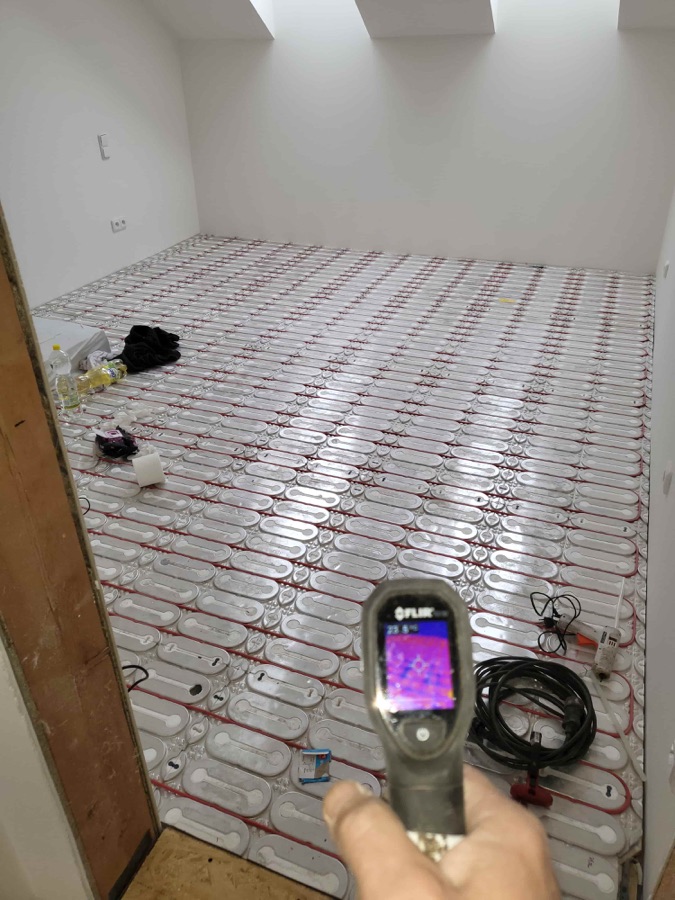 Detailní zapojení rozvaděče